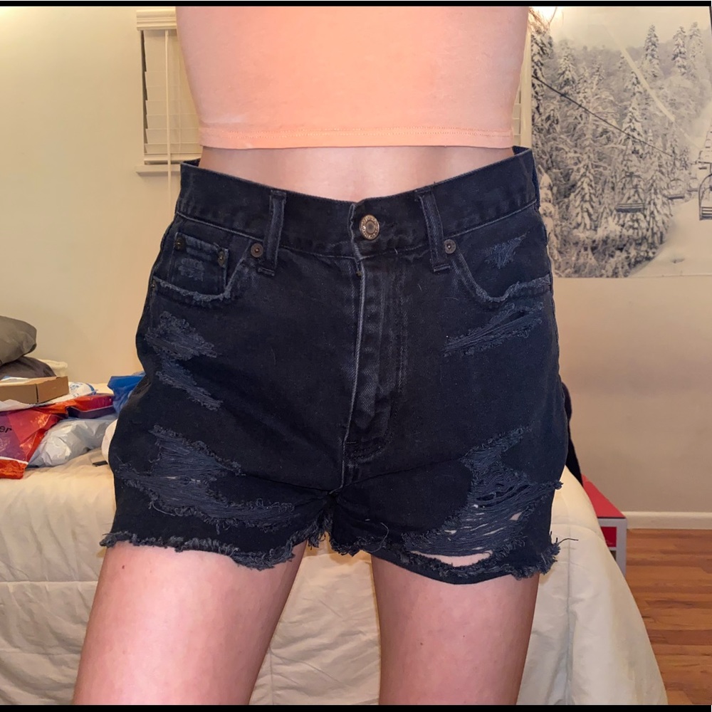 American eagle “mom” shorts
